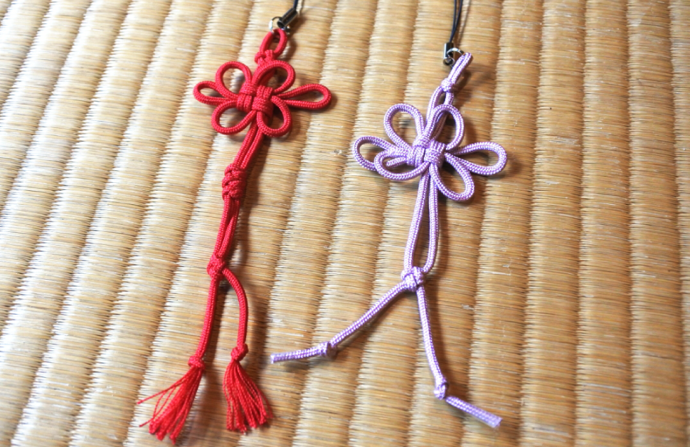 〈洛を旅する　らくたび〉 結んで、結んで。京房ひもで お花ストラップを作ろう！