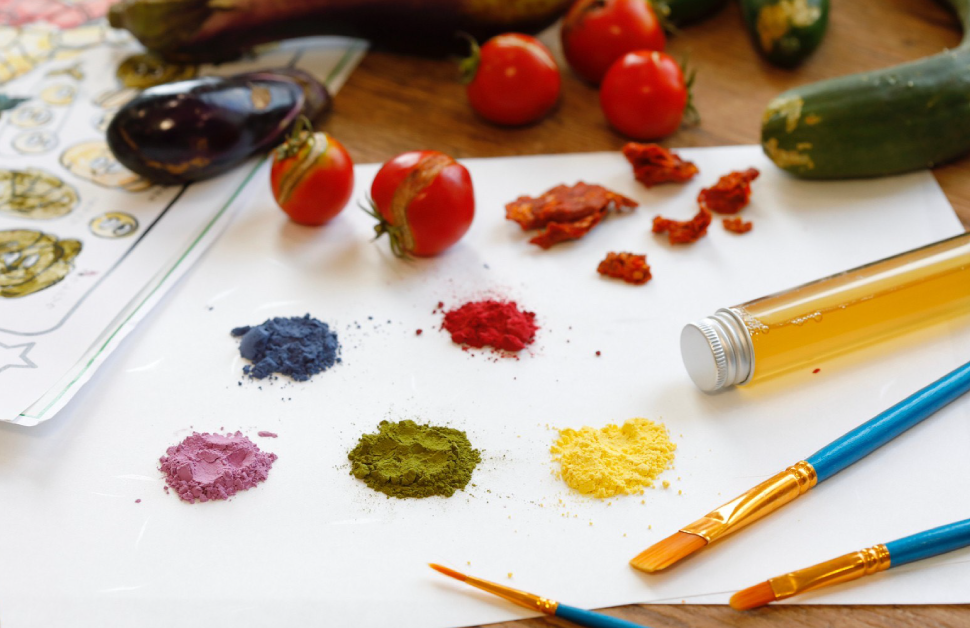 野菜でつくった絵の具をペイントして<br>オリジナルトートバッグをつくろう