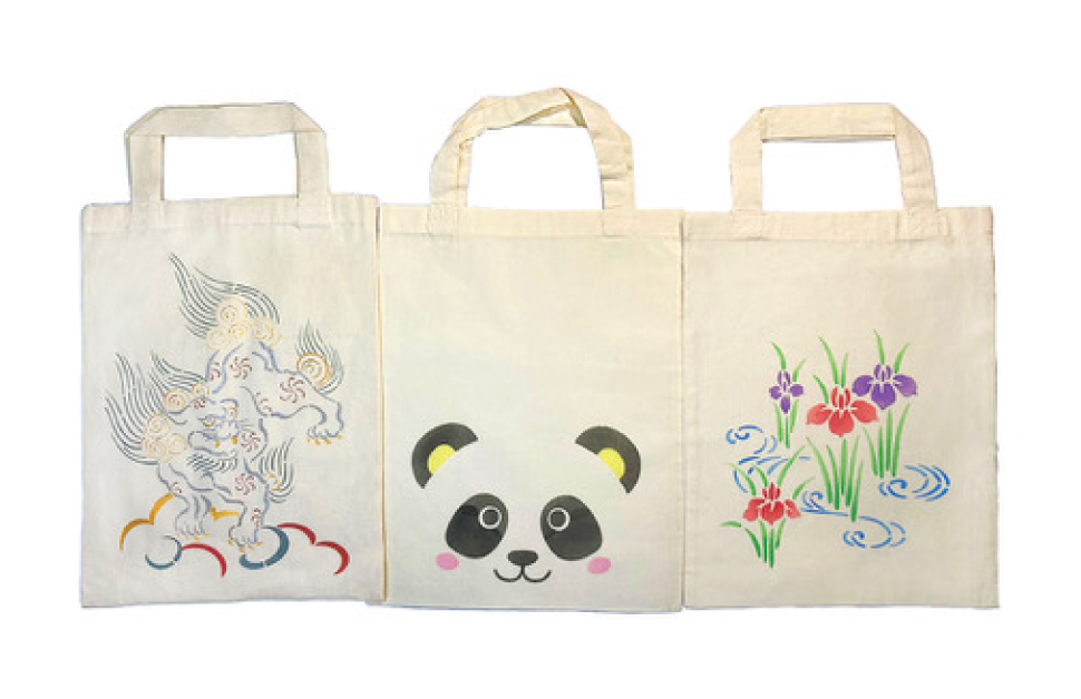 
                      〈GW特別企画・ものづくりウイーク〉<br>京友禅の伝統技術「型友禅」の技でオリジナルトートバッグをつくろう
                      